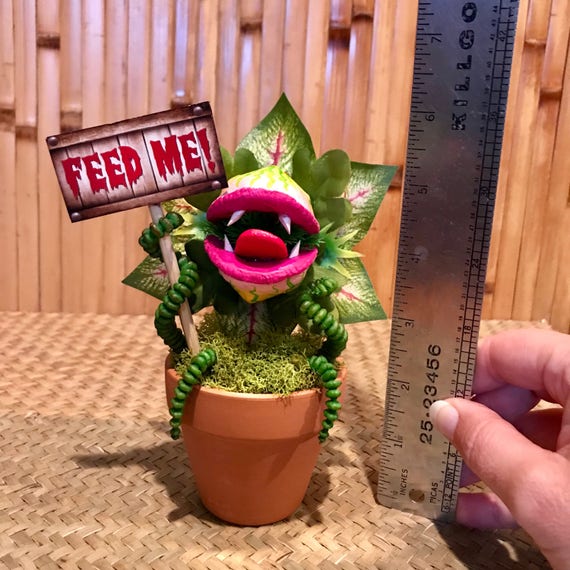 Little Shop of Horrors Audrey 2 Sculpture 6 Inches Tall Disney
