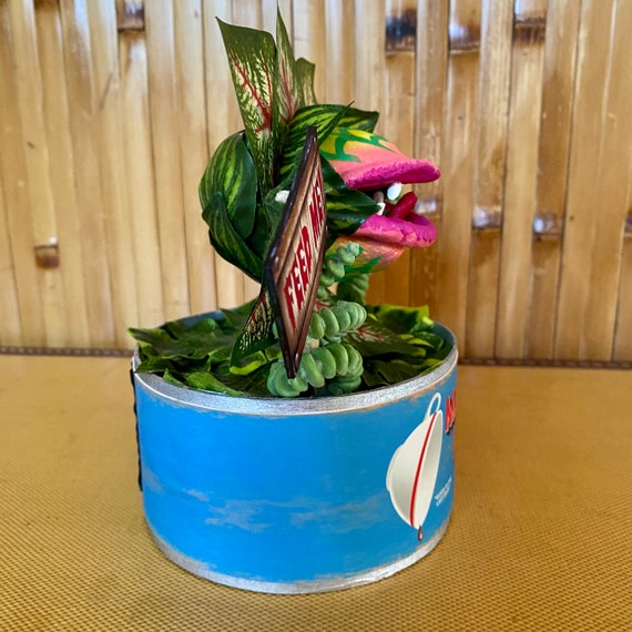 Little Shop of Horrors Audrey 2 Coffee Can Sculpture 7 Inches Tall