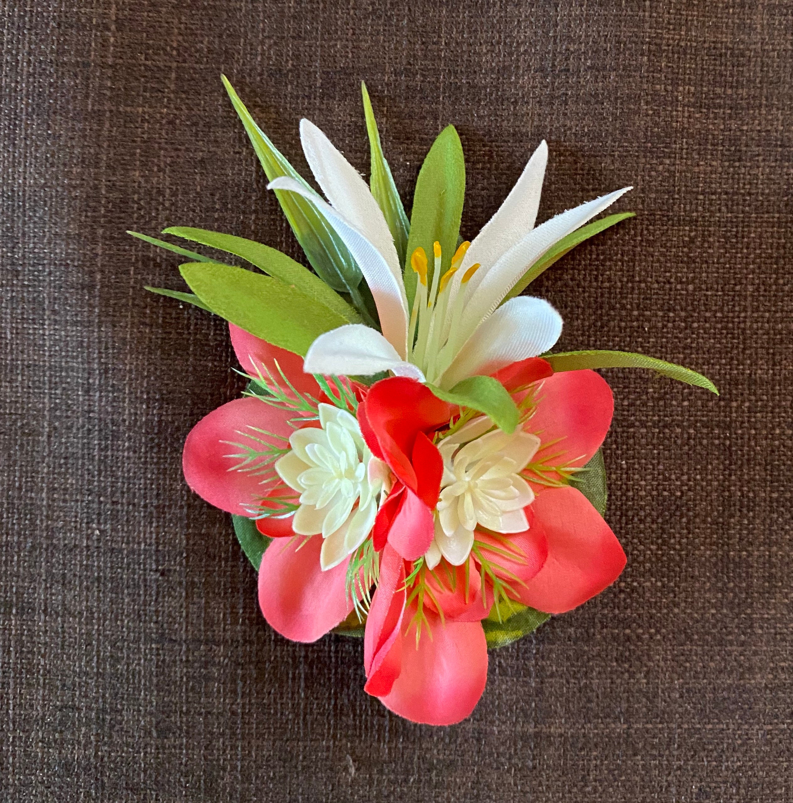 The Baby Floof -Tropical Hair Clip for  Tiki Oasis Luau Tiki Caliente…
