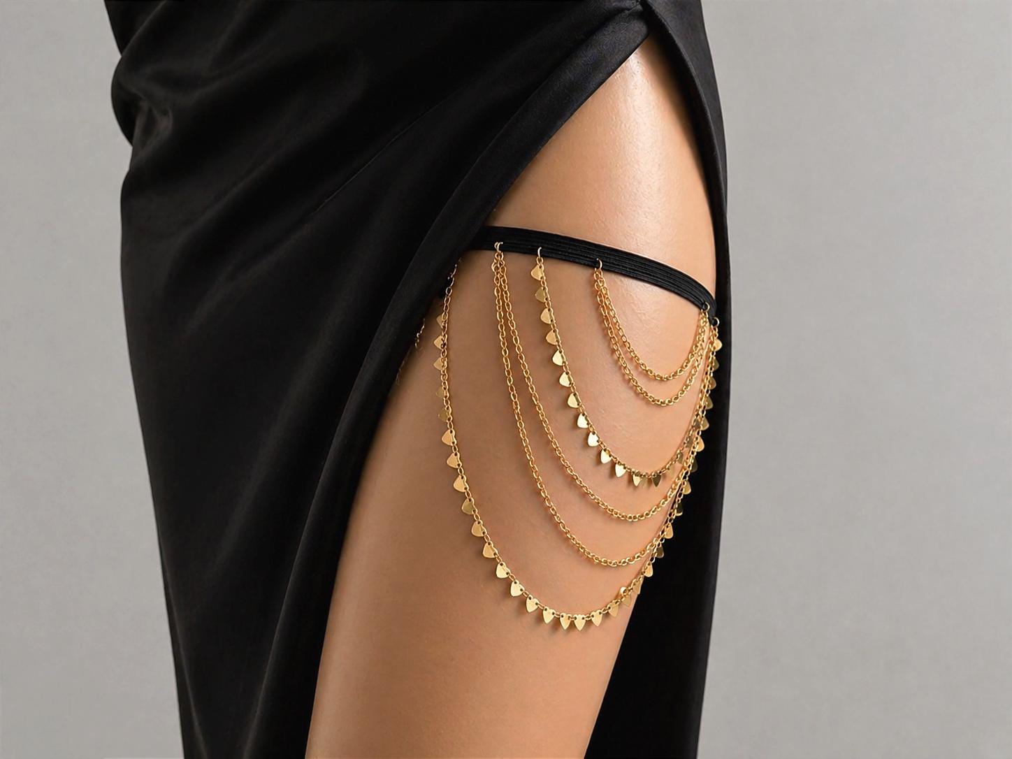 Leg Garter Gold - Etsy Leg Garter Gold - Etsy