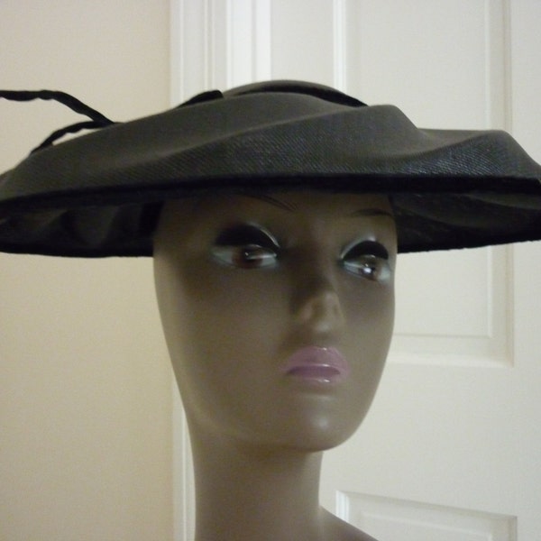 Vintage Hepburn Sculptural Hat