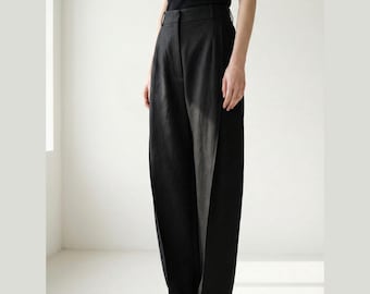 Custom Scimitar Pants: Handmade Balloon Barrel Leg Trousers for Everyday Wear