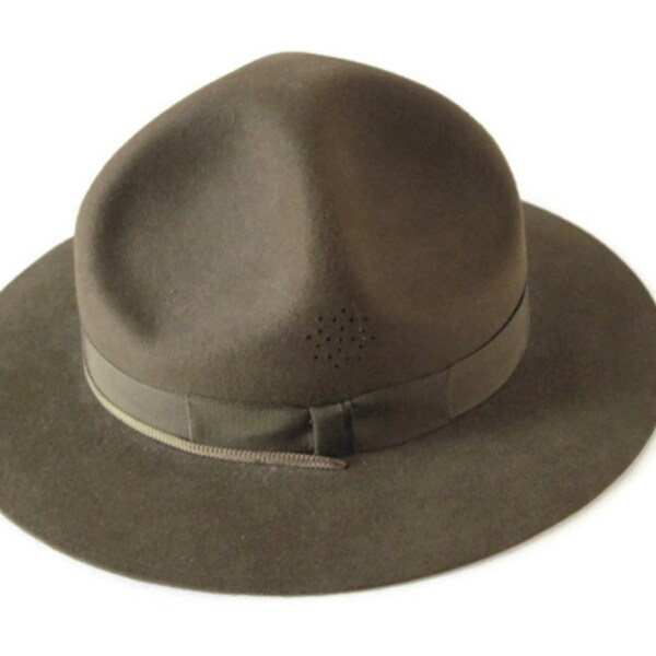 Vintage Official Boy Scouts of America Stetson Hat Size 7 1/8