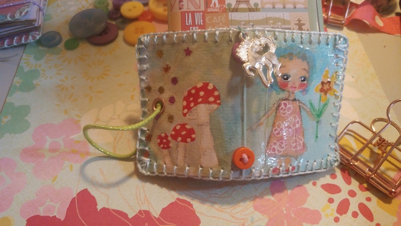 mini junk journal Mini suitcase tin
