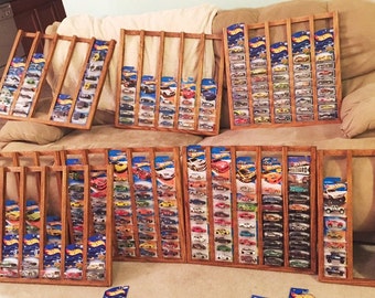 hot wheels car display rack
