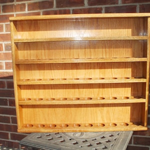 NEW -  50 Shot Glass Display Case (&quot;FREE&quot; Shipping)
