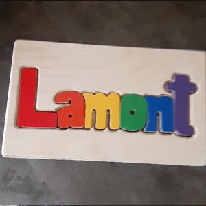 Natural Name Puzzle Stool (&quot;FREE&quot; Shipping)
