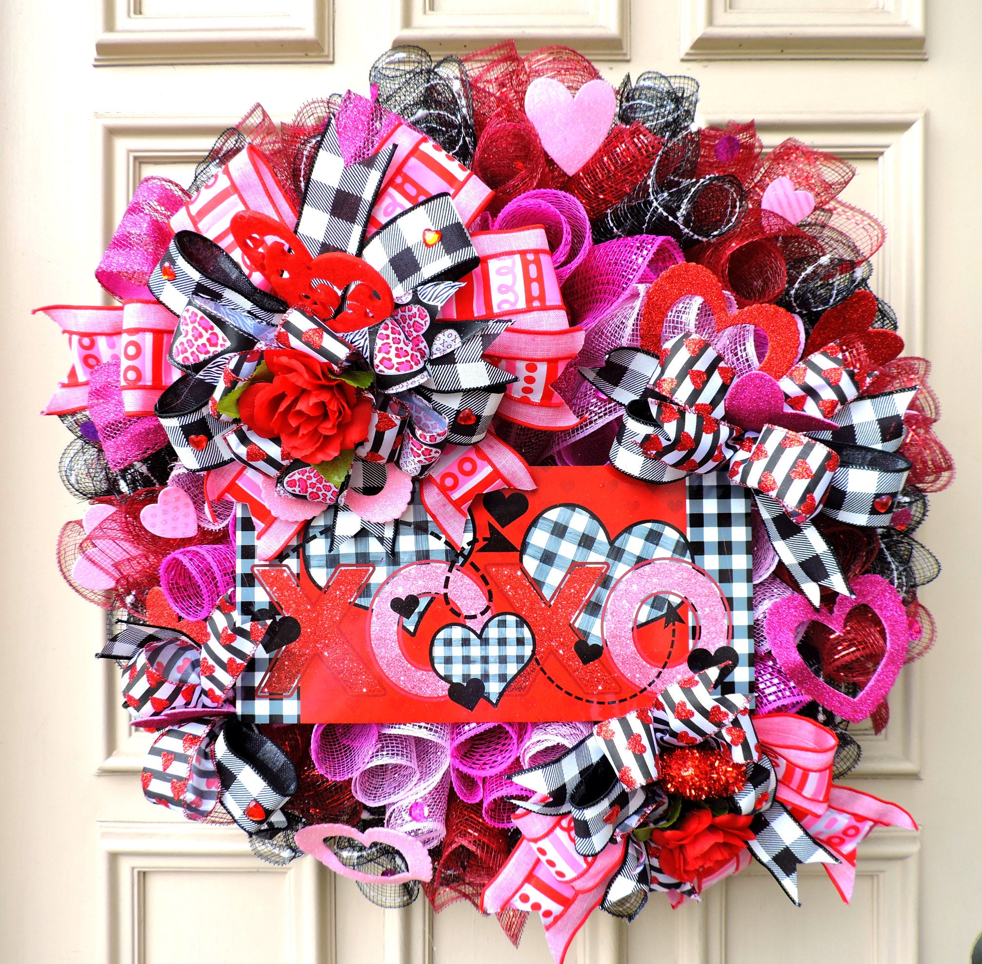 Valentines Wreath For Front Door