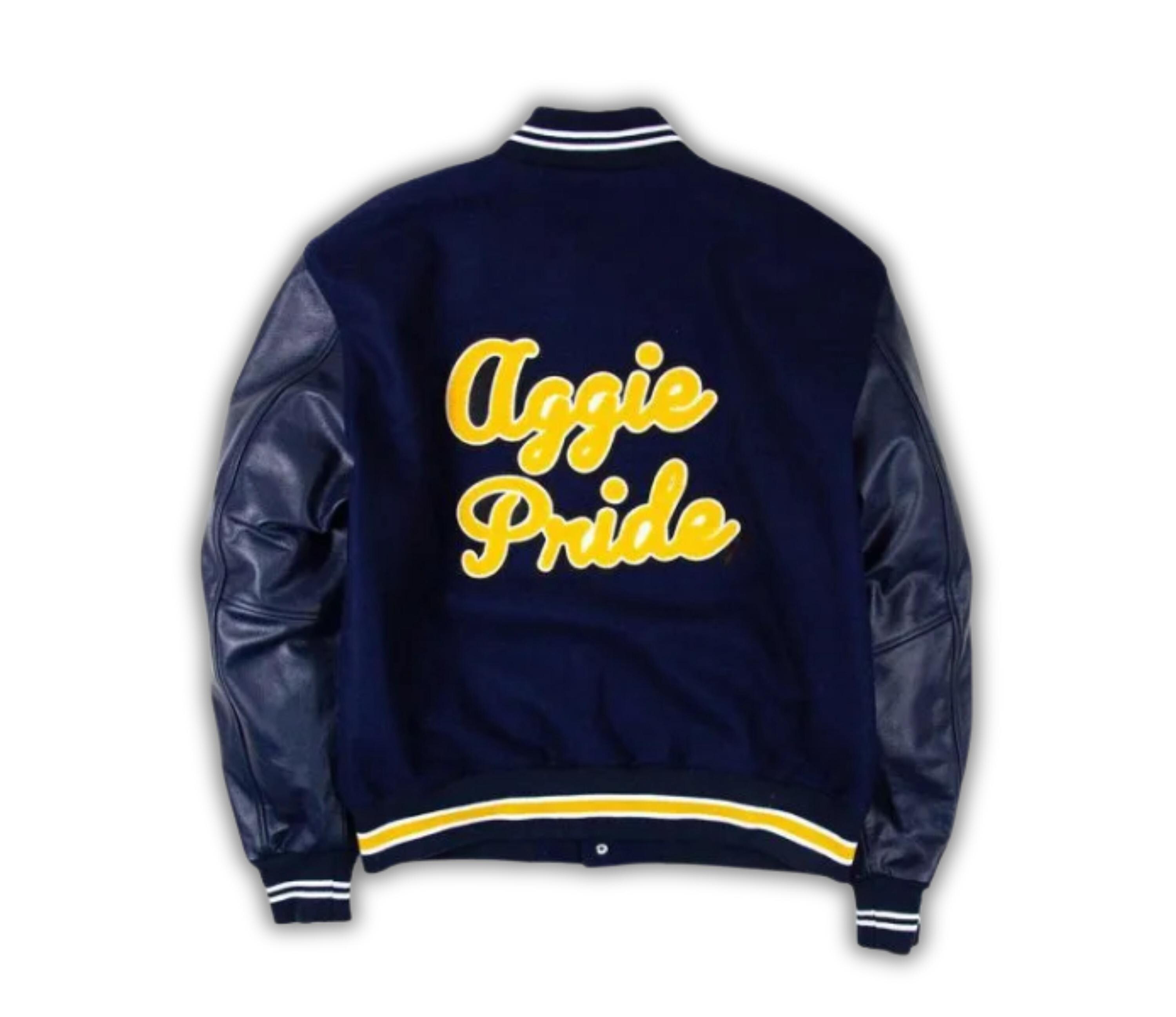 North Carolina A&T Motto 3.0 Aggie Pride Varsity Jacket Hand Made ...