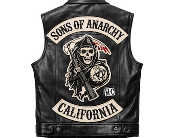 サンズ・オブ・アナーキー ジャックス・テラー レザーベスト – SOA
