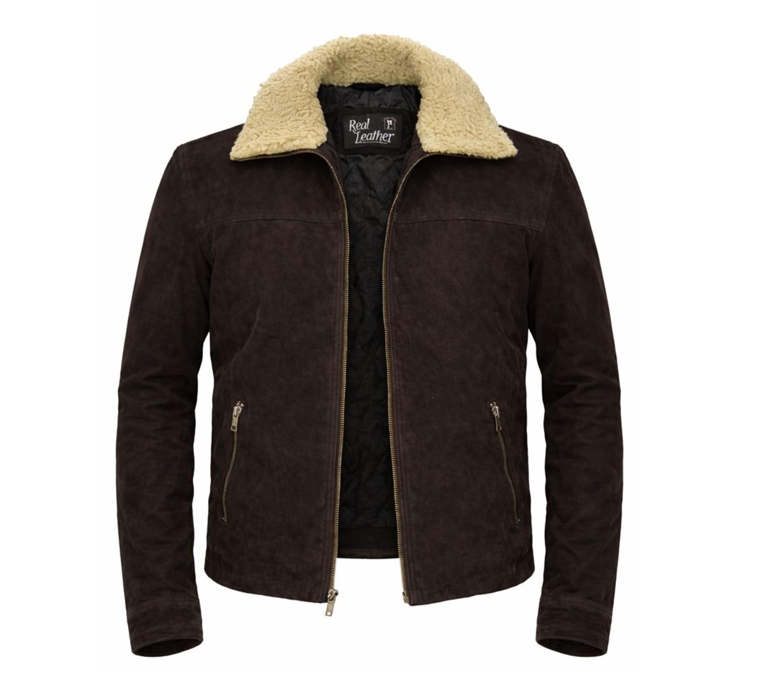 Rick Grimes Jacket Andrew Lincoln Jacket the Walking Suede Leather