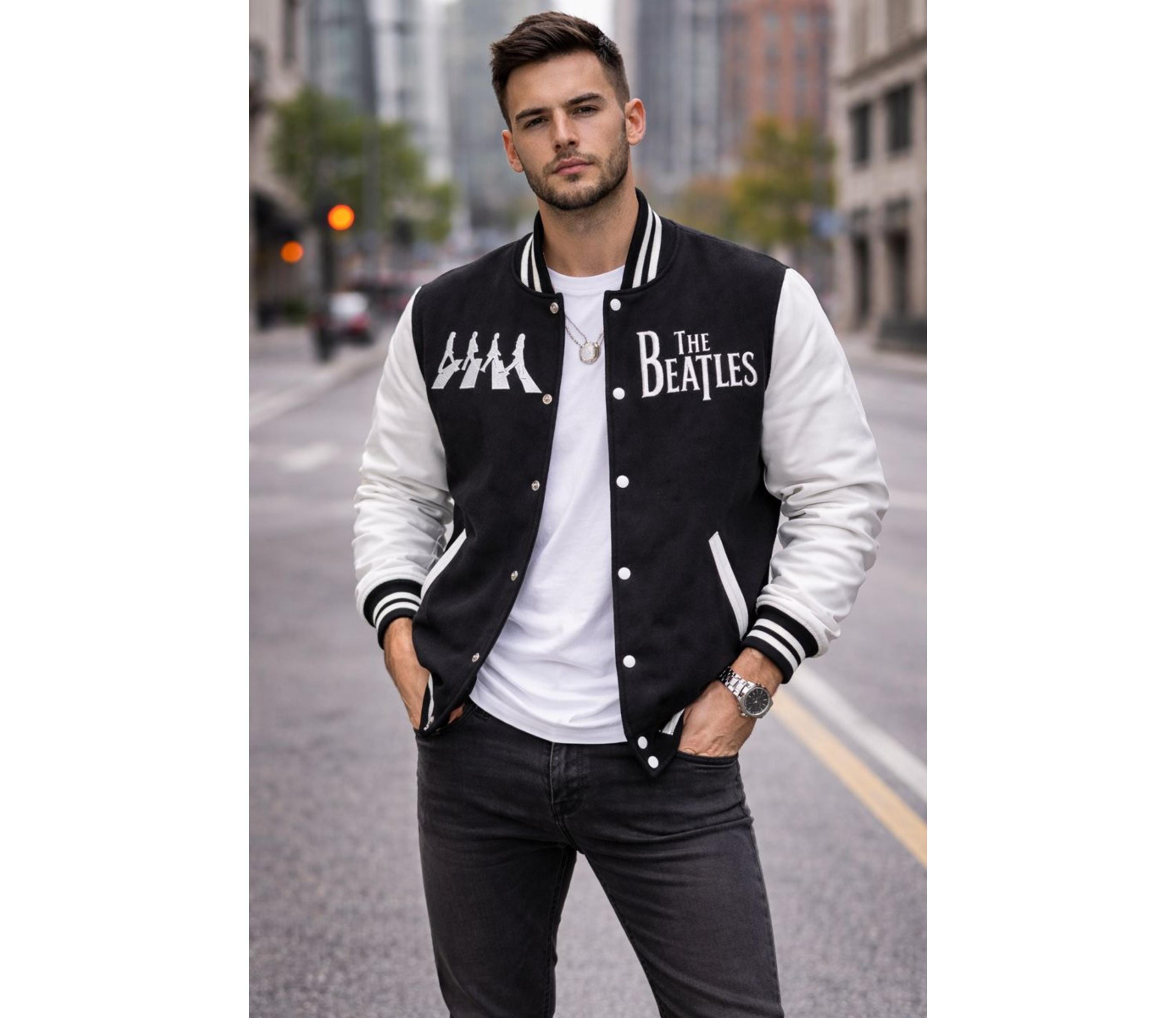 The Beatles Bomber Jacket - Etsy