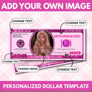 Homecoming Queen Campaign Money, Homecoming 100 bill, Prom Queen, Print and Cut, Campaign Handouts, School Election, Class President