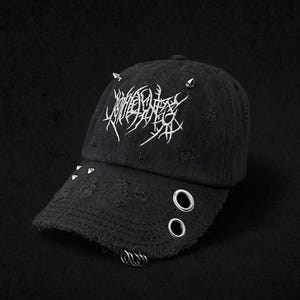 Limited Handmade Customised Vintage Basecap Dad Cap Distressed Gewaschen