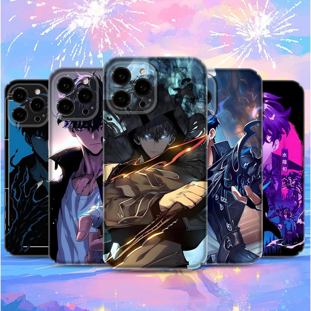 Code Case Anime Solo Leveling Anime Case,solo Anime Phone Cases,compatible With iPhone ...