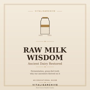Raw Milk Cultural Practices PDF | Ancient Dairy Traditions, Fermentation & Grass-Fed Wisdom Guide