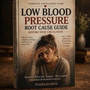 Guía en PDF sobre las causas fundamentales de la hipotensión | Solucione el mareo, la confusión mental y la fatiga de forma natural | Protocolo para el síndrome de taquicardia postural ortostática (POTS), electrolitos y circulación (libro electrónico)