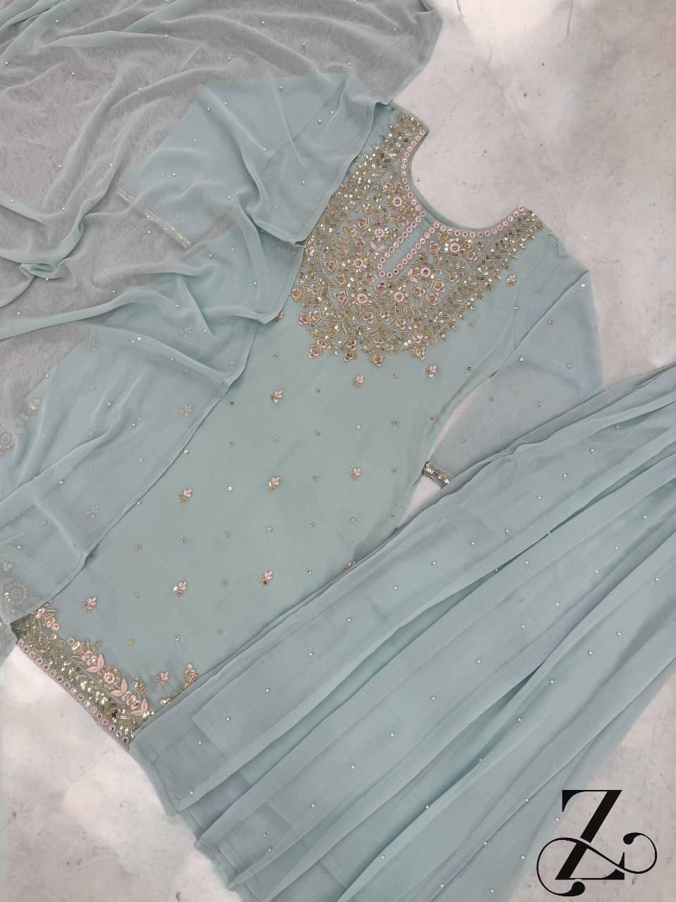 duck egg blue asian dress Tie Side Satin Cami Wrap Dress in Duck Egg Blue | Luxe Collection