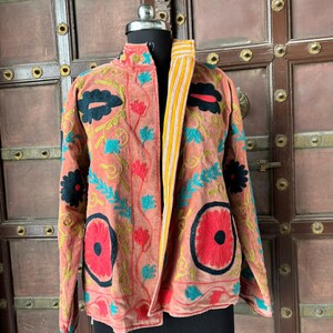 Bohemian Coat, Velvet Boho, Artisan Jacket, Ethnic Jacket, Persian Vest, Unique Womens Jackets, Velvet Suzani Embroidered Jacket, Bohemian Jacket Women, Bohemian Mosaic Coat, Long Boho Embodied Jacket, Bohemian Embroidered Jacket, Boho Jackets, Boho Chic Jacket, Ethnic Coat, Suzani Velvet Long, Velvet Short Coat, Eclectic Long Coat, Art Coat, Boho Winter Jackets, Art to Wear Coat, Embroidered Festival Jacket, Boho Outerwear, Decorative Jacket