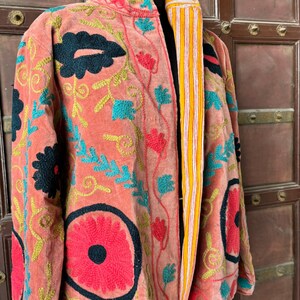 Bohemian Coat, Velvet Boho, Artisan Jacket, Ethnic Jacket, Persian Vest, Unique Womens Jackets, Velvet Suzani Embroidered Jacket, Bohemian Jacket Women, Bohemian Mosaic Coat, Long Boho Embodied Jacket, Bohemian Embroidered Jacket, Boho Jackets, Boho Chic Jacket, Ethnic Coat, Suzani Velvet Long, Velvet Short Coat, Eclectic Long Coat, Art Coat, Boho Winter Jackets, Art to Wear Coat, Embroidered Festival Jacket, Boho Outerwear, Decorative Jacket