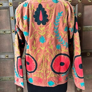 Bohemian Coat, Velvet Boho, Artisan Jacket, Ethnic Jacket, Persian Vest, Unique Womens Jackets, Velvet Suzani Embroidered Jacket, Bohemian Jacket Women, Bohemian Mosaic Coat, Long Boho Embodied Jacket, Bohemian Embroidered Jacket, Boho Jackets, Boho Chic Jacket, Ethnic Coat, Suzani Velvet Long, Velvet Short Coat, Eclectic Long Coat, Art Coat, Boho Winter Jackets, Art to Wear Coat, Embroidered Festival Jacket, Boho Outerwear, Decorative Jacket
