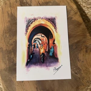 Postales de Marruecos - Recuerdos - Correo - Felicitaciones navideñas - Ideas de regalo - Tarjeta de regalo - Diseño de tarjetas - Negocio artesanal - Marruecos
