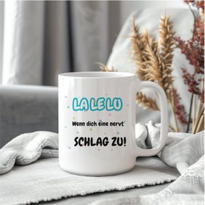 När någon irriterar dig... | Rolig kaffemugg med design | Humoristisk mugg med ordspråk | Keramisk kaffemugg för kontoret | Present till en kollega