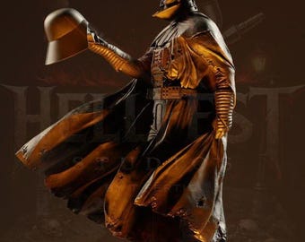 Scultura di Darth Vader. – File STL – Modello 3D stampabile – Download digitale