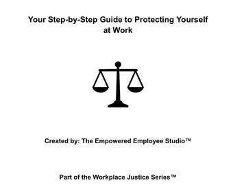 Workplace Justice Toolkit – Employee Rights Guide & HR Scripts (Digital Download)