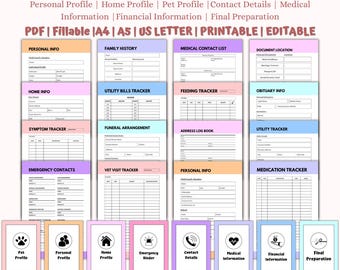 The Ultimate Just In Case Binder: An Emergency and End of Life Planner