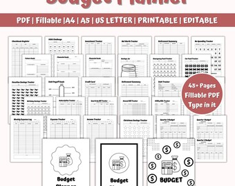 Haushaltsplaner, Spar- und Ausgabentracker (PDF)