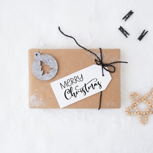 Merry Christmas SVG + PNG + JPEG, Deck The Halls Svg, Gift Tag Svg, Holiday Files for Cricut