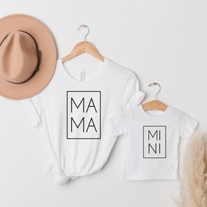 Mamma e Mini SVG + PNG + JPEG, Mamma dei Ragazzi Svg, Mamma e Me svg, Mama's Girl Svg, Digital Cut File, Cricut,