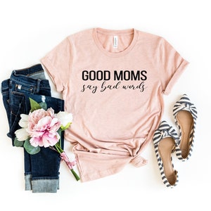 Le buone mamme dicono cattive parole SVG + PNG + JPEG, mamma di ragazze Svg, mamma png, mamma divertente svg, file svg per Cricut