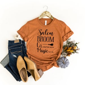 Salem Broom Co Sign SVG + PNG + JPEG, Halloween Shirt Svg, Trick or Treat Svg, Digital File