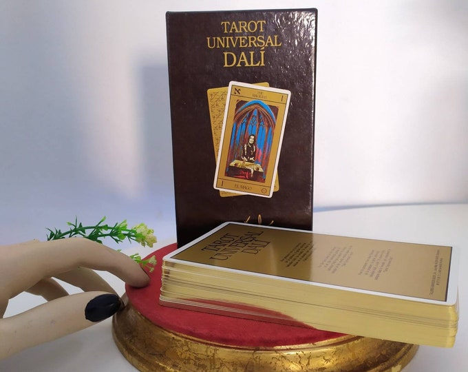 Vintage 1980s Salvador Dali Tarot Cards Universal Dali Tarot Etsy