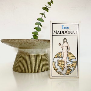Raro Mazo de Tarot Maddonni de la década 1980, Silvia Maddonni, Tarot Francés, Adivinación, Astrología, Lector de Tarot