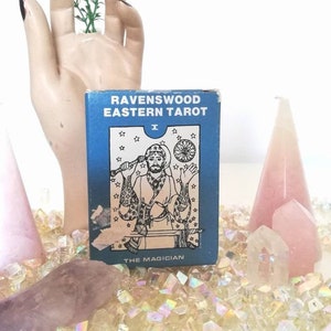 Ravenswood Eastern Tarot Deck, Dead stock, Vintage Tarot, OOP, Waarzeggerij, Tarot Reader, Vintage Tarot, Astrologie, Waarzeggerij