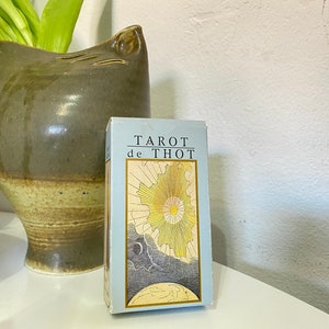 The Thot Tarot Deck, Grand Etteilla Tarot, Antique Tarot Deck, Adivinación, Astrología, Lector de Tarot