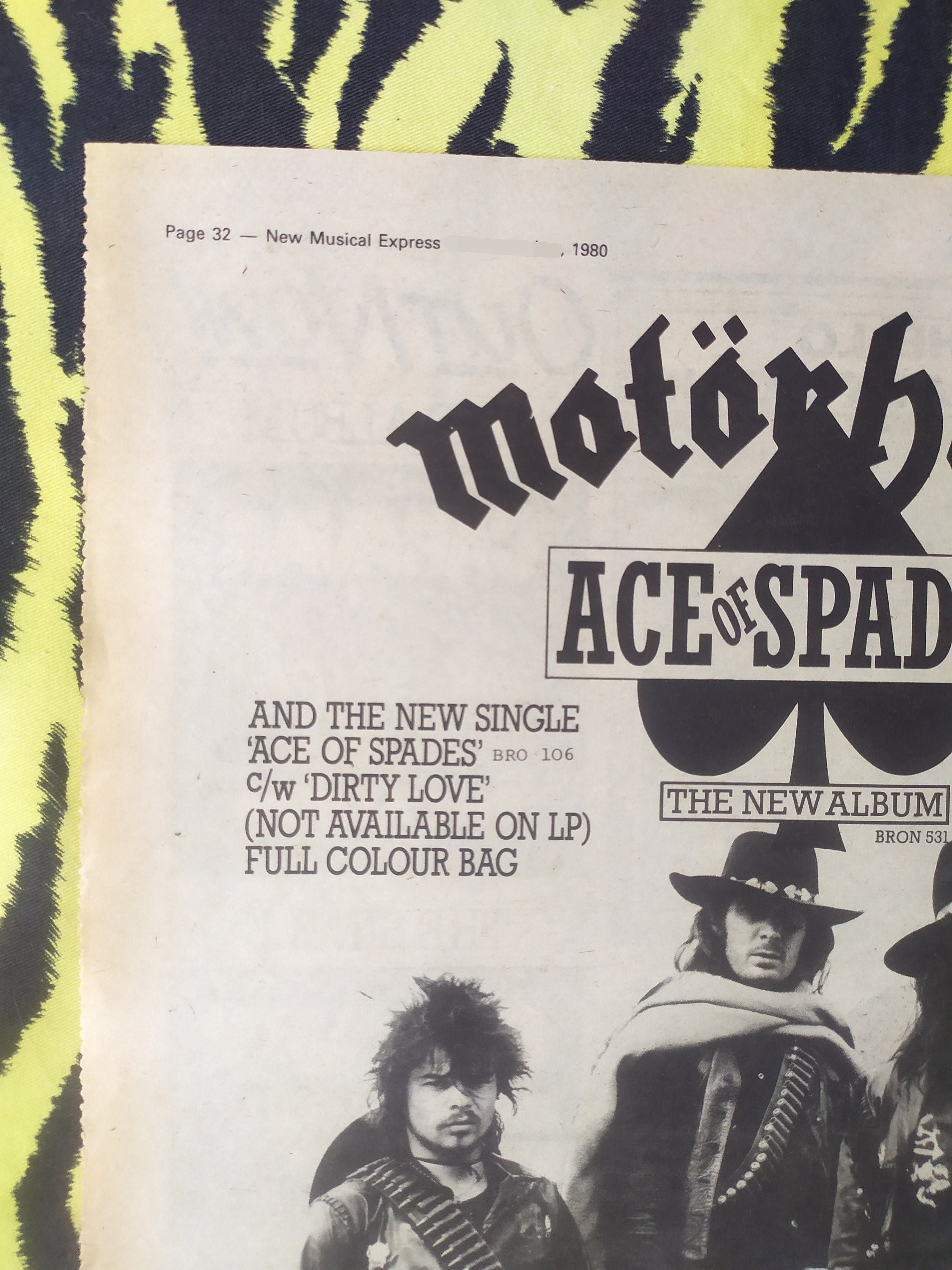 Vintage Motörhead 