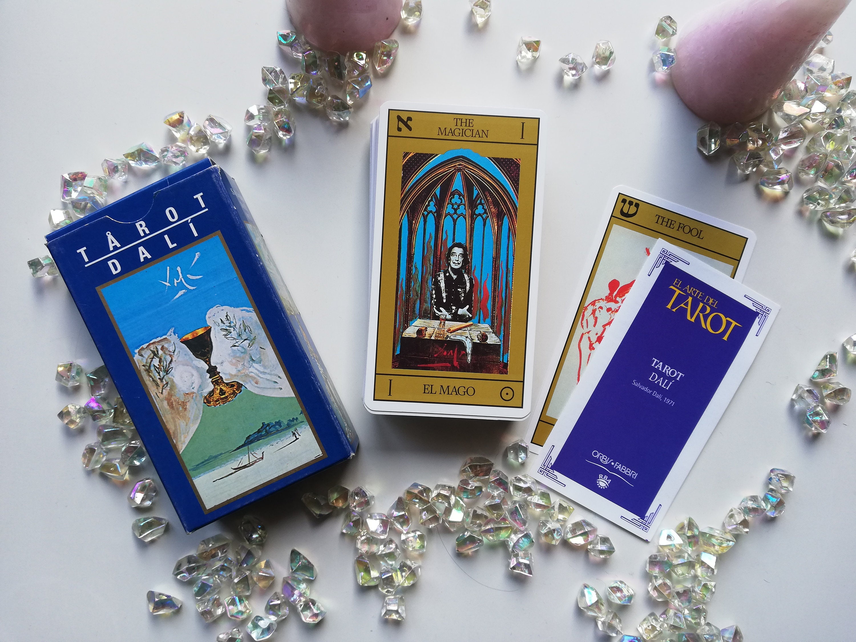 Vintage Salvador Dali Tarot Cards Universal Dali Tarot Etsy