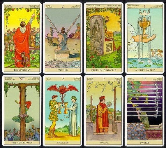 Artist's Inner Vision Tarot Deck & Book Set