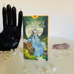 Tarot of the Animal Lords, Animal Tarot Deck, Animal Kingdom, Fortune telling, OOP, Tarot Reader, Vintage Tarot, Astrology, Lo Scarabeo
