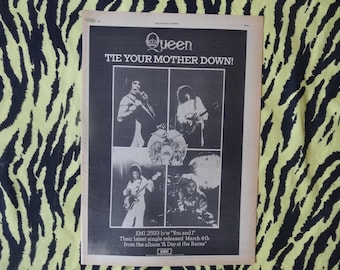 Queen, Jazz. Rare, Original, Authentic, Vintage Poster From 1978