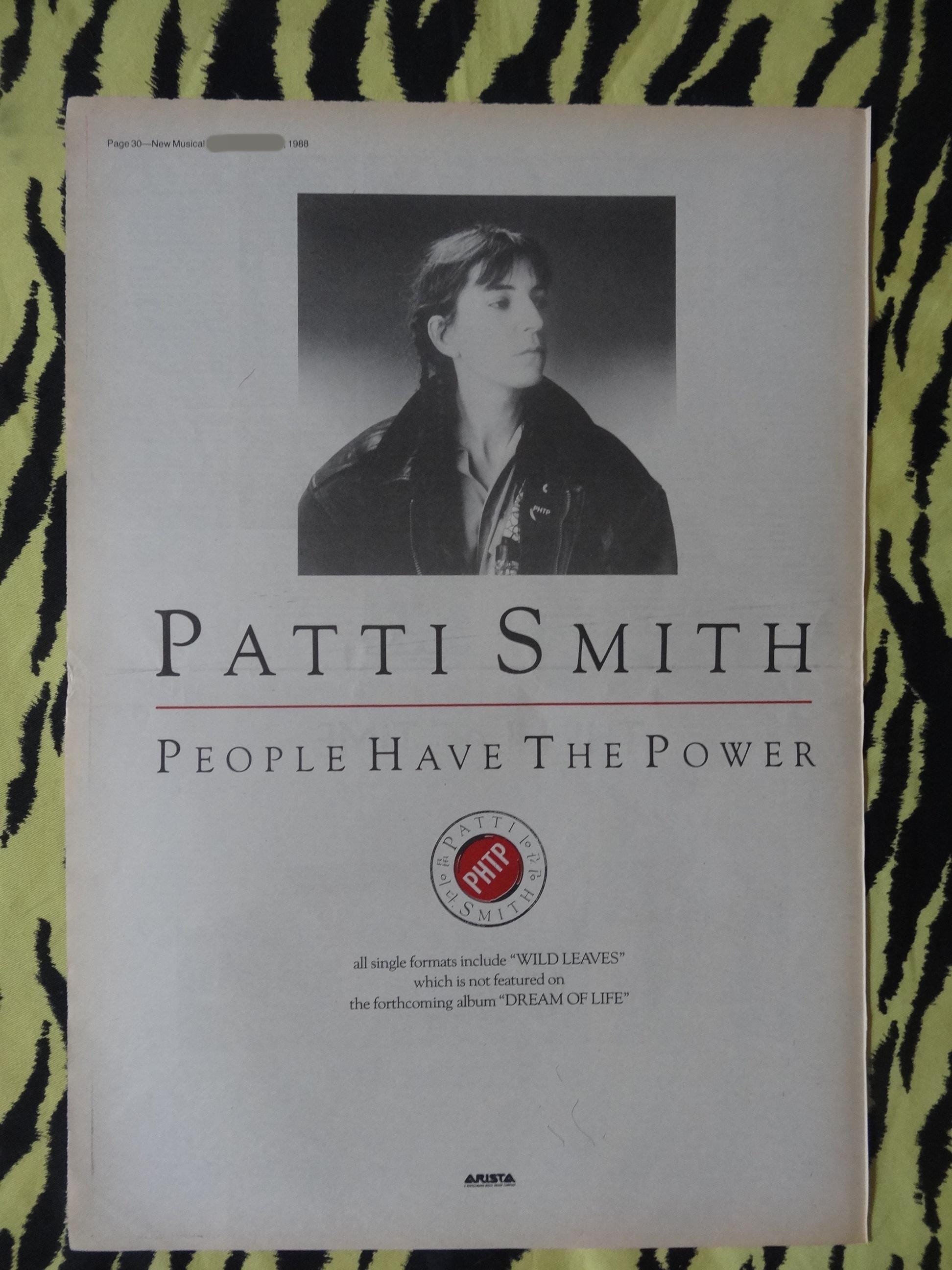 80s90s 希少Patti Smith vintage スペシャル 80s90s 希少Patti Smith vintage スペシャル