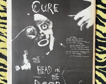 The Cure 1984 THE TOP TOUR パンフレット+ポスター The Cure – Promo Poster and Promo Banner THE TOP – Multiple titles