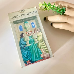 Giotto Tarot Deck, Italian Tarot,  Fortune telling, Tarot Reader, Astrology, Divination, Lo Scarabeo, OOP