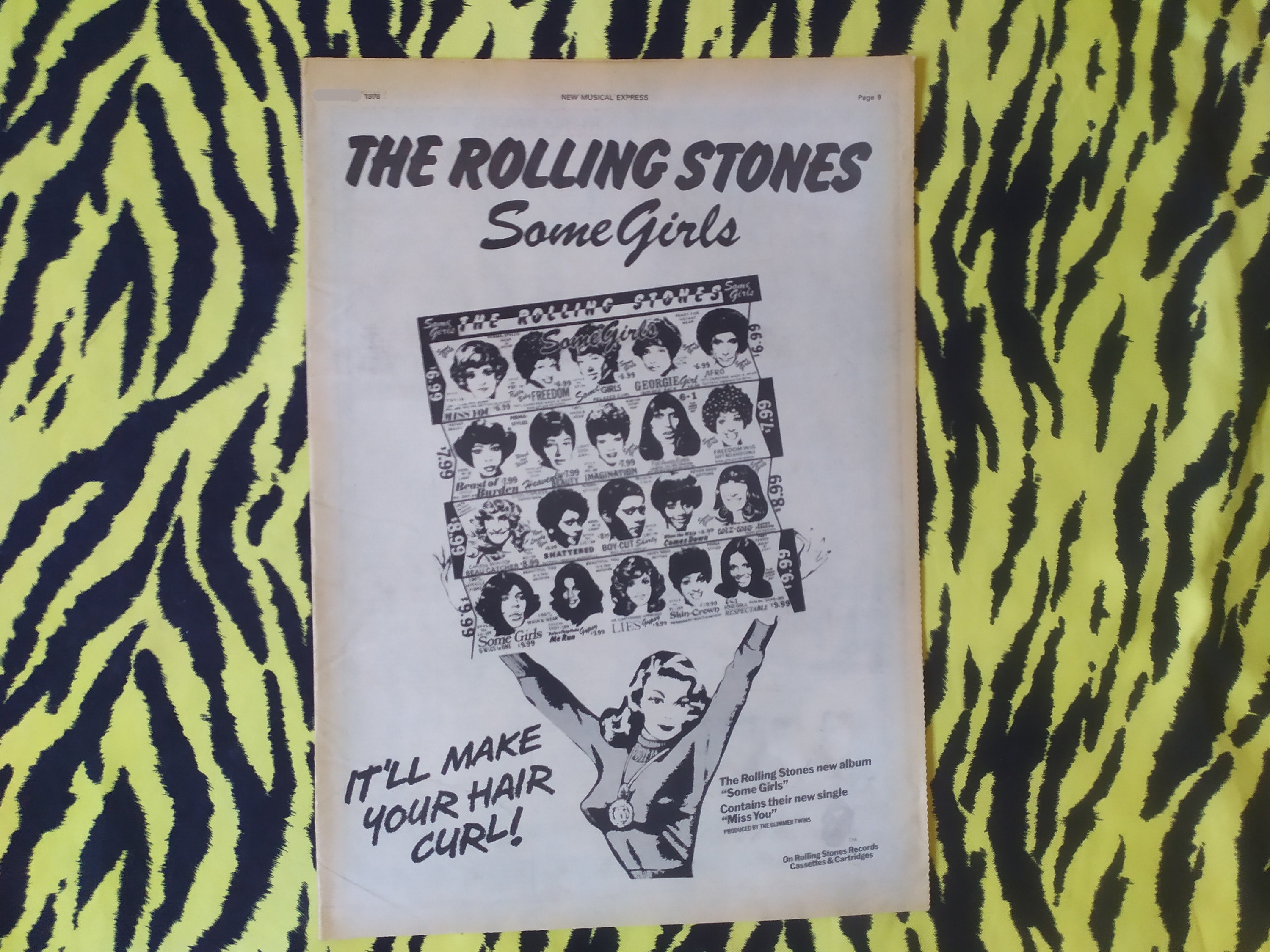 Rolling stones some girls poster - Etsy 日本