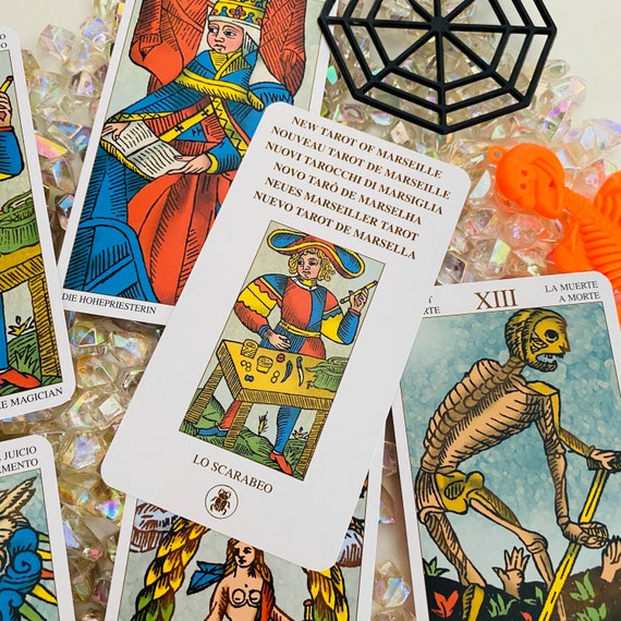 New Tarot of Marseille Deck, French Tarot, Fortune Teller