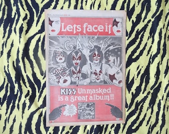 KISS ジーン・シモンズ　レコード　ポスター付き KISS ネオン ブラックライト ポスター ベルベット フロック 音楽記念品